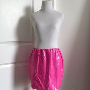 Vinyl Mini Skirt